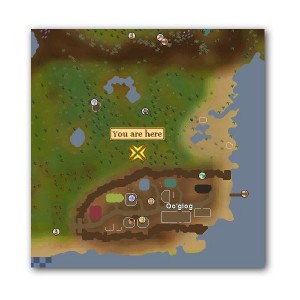 Location of Feldip Weasel in Runescape